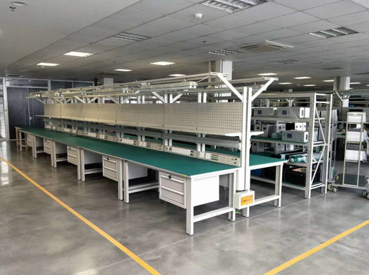 Montage-Produktionslinie ESD Arbeitsbank Industriewerkstatt Tisch