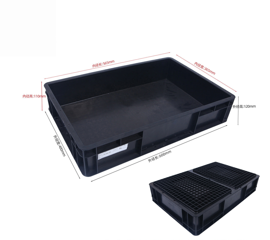 600*400mm ESD Plastikboxen ESD-Lagerbehälter Leitungskiste für elektronische Teile